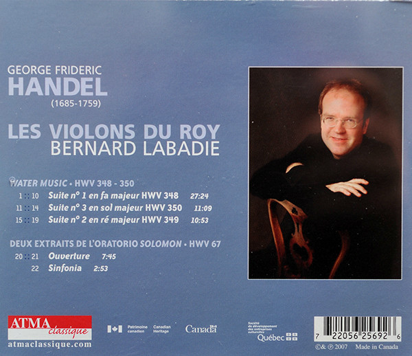 Handel* - Bernard Labadie - Les Violons du Roy-2