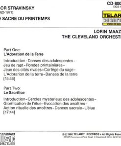 Stravinsky*, Lorin Maazel, The Cleveland Orchestra-1