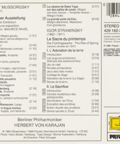 Stravinsky* / Mussorgsky* / Berlin Philharmonic Orchestra* / Herbert von Karajan-1