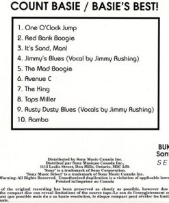 Count Basie And His Orchestra*-1