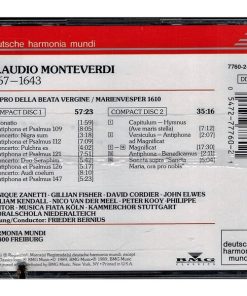 Claudio Monteverdi – Kammerchor Stuttgart • Musica Fiata • Choralschola Niederalteich* • Frieder Bernius-1