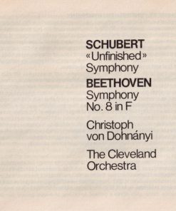 Schubert*, Beethoven*, Christoph von Dohnányi, The Cleveland Orchestra-4