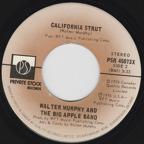 Walter Murphy And The Big Apple Band*-1