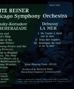 Rimsky-Korsakov* / Debussy*, Fritz Reiner, Chicago Symphony Orchestra-1