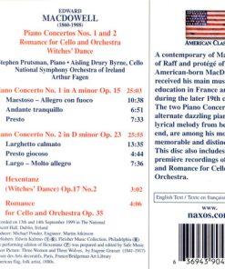 Macdowell*, Stephen Prutsman, Aisling Drury Byrne*, National Symphony Orchestra Of Ireland, Arthur Fagen-1