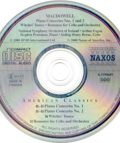 Macdowell*, Stephen Prutsman, Aisling Drury Byrne*, National Symphony Orchestra Of Ireland, Arthur Fagen-3