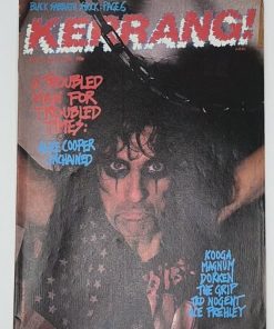 KERRANG! Magazine - APRIL 2 1988 - ALICE COOPER, BLACK SABBATH, KOOGA