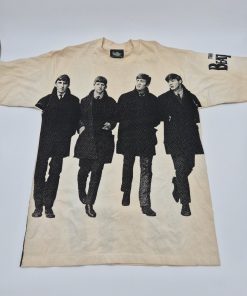 BEATLES, the - VINTAGE ALL OVER PRINT T-SHIRT XL
