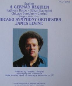 Brahms* - Kathleen Battle, Håkan Hagegård, Chicago Symphony Chorus, Margaret Hillis, Chicago Symphony Orchestra, James Levine (2)-1
