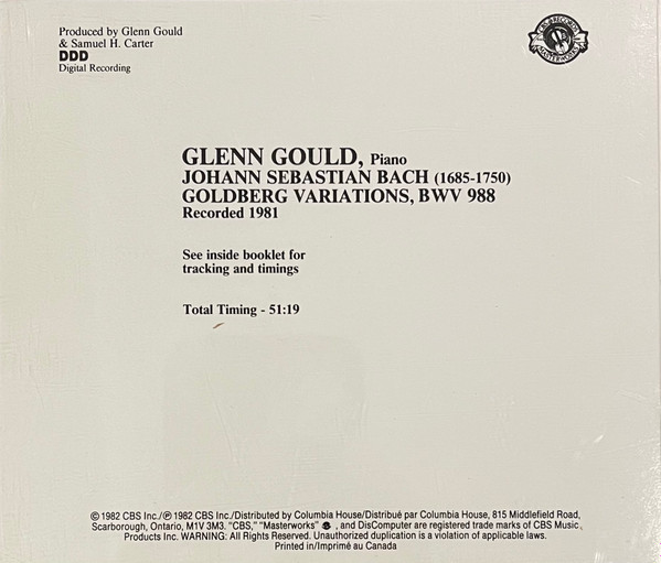 Johann Sebastian Bach - Glenn Gould-1