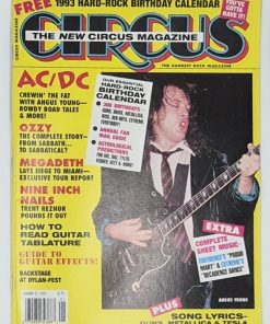 CIRCUS Magazine - JAN 31 1993 - AC/DC, NINE INCH NAILS, HARD ROCK Calendar