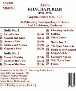 Khachaturian* - St. Petersburg State Symphony Orchestra*, André Anichanov-1