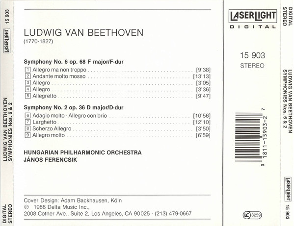 Ludwig van Beethoven - Hungarian Philharmonic Orchestra*, János Ferencsik-1