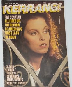 KERRANG! Magazine - JULY 9 1988 - PAT BENATAR, SLAYER, IGGY POP