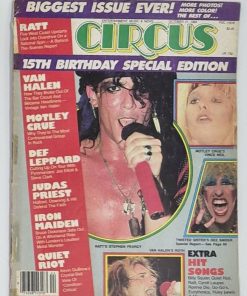 CIRCUS Magazine - OCT 31 1984 15th BIRTHDAY SPECIAL ISSUE - RATT, VAN HALEN, JUDAS PRIEST