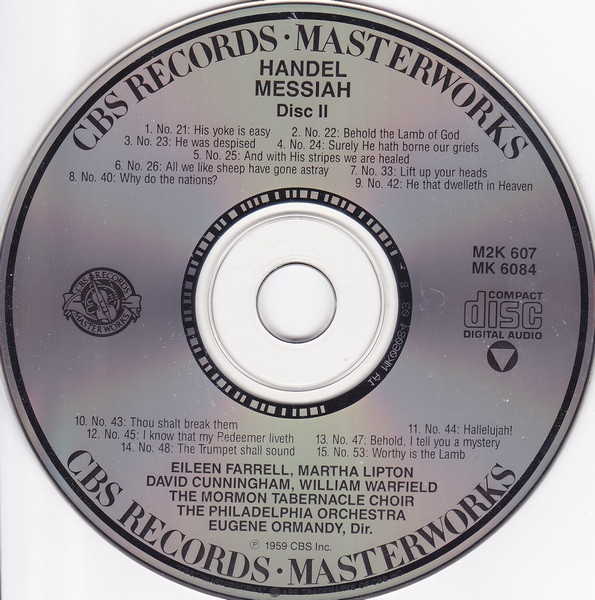 George Frederick Handel*, The Philadelphia Orchestra, The Mormon Tabernacle Choir*-4