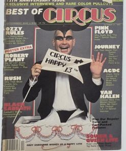 CIRCUS Magazine - OCT 31 1982 13TH ANNIVERSARY ISSUE - OZZY, LED ZEPPELIN, RUSH Interviews