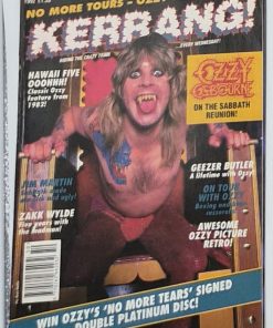 KERRANG! Magazine - DEC 12 1992 - OZZY OSBOURNE Tribute Issue