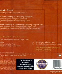 Mahler* - Performing Version By Deryck Cooke - Eugene Ormandy, The Philadelphia Orchestra-3