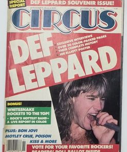 CIRCUS Magazine - NOV 30 1987 - DEF LEPPARD "SPECIAL REPORT"