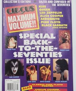 CIRCUS Magazine - JULY 31 1994 - "Back To The Seventies" SPECIAL ISSUE, KISS, PINK FLOYD Centerfold Poster
