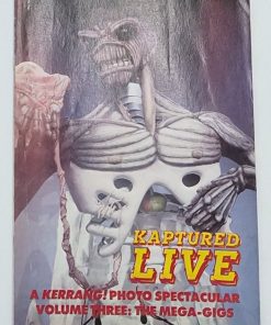 KERRANG! Magazine - KAPTURED LIVE VOLUME 3 - IRON MAIDEN, METALLICA, DONINGTON