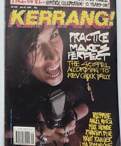 KERRANG! Magazine - JULY 22 1989 - TESTAMENT, WOLFSBANE, PHANTOM BLUE