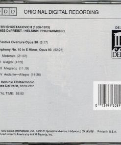 Shostakovich* - DePreist* / Helsinki Philharmonic Orchestra-2
