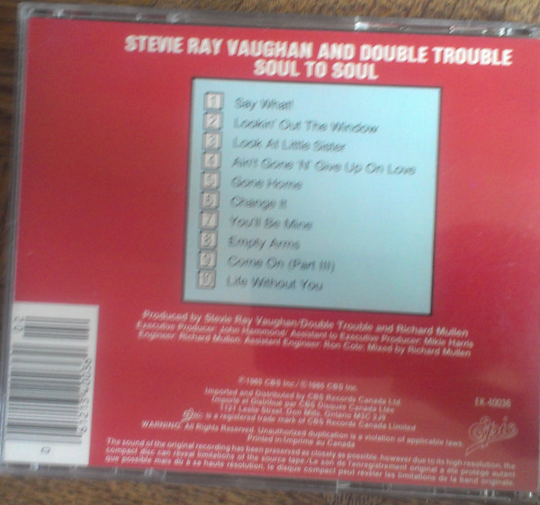Stevie Ray Vaughan And Double Trouble*-1