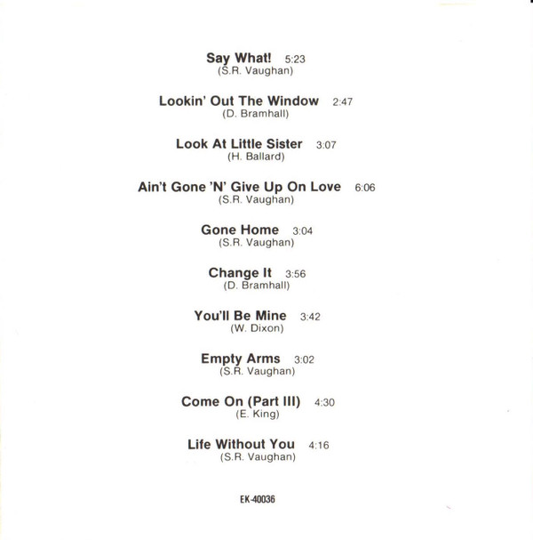 Stevie Ray Vaughan And Double Trouble*-4