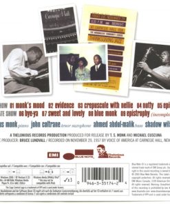 Thelonious Monk Quartet* With John Coltrane-1