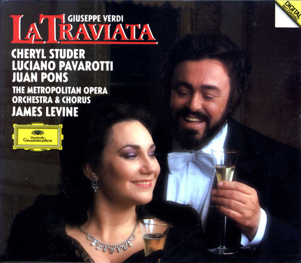 Giuseppe Verdi, Cheryl Studer, Luciano Pavarotti, Juan Pons, Metropolitan Opera Orchestra* & Chorus*, James Levine (2)-0