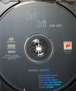 Carl Orff, Eugene Ormandy, Philadelphia Orchestra*, Janice Harsanyi, Rudolf Petrak, Harve Presnell, Rutgers University Choir*, F. Walter*-3